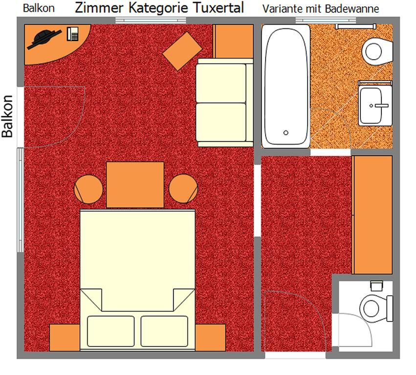 Apart Tuxertal Finkenberg Zimmer foto
